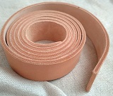 Výroba -Kožený pásek 6,5x2,2mm, tl 1,8 mm
