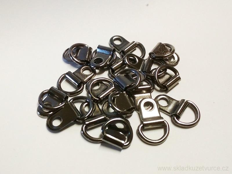 Obuvní očka-černý nikl