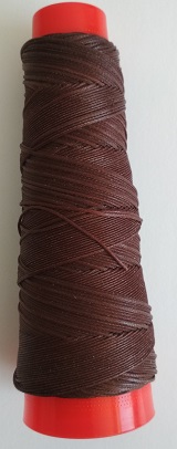 Polyesterová nit EUROJET SLAM kakao voskovaná 0,8 mm