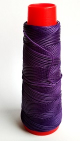 Polyesterová nit EUROJET SLAM fialová voskovaná 0,8 mm