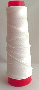 Polyesterová nit EUROJET SLAM  přír.bílá voskovaná 0,8 mm