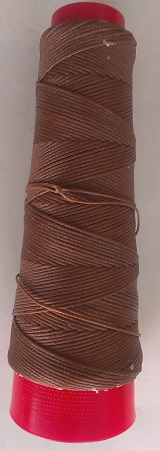 Polyesterová nit EUROJET SLAM tabák voskovaná 0,8 mm